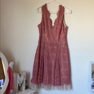Pink semi-formal Francesca’s Dress